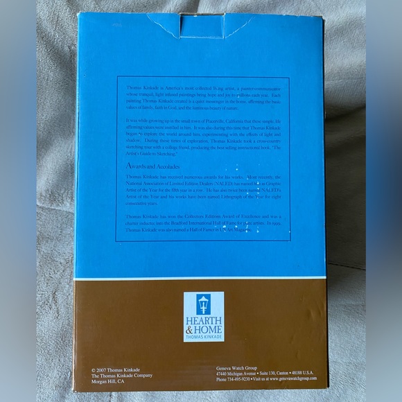 Thomas Kinkade Accents Thomas Kinkade Anniversary Clock Westminster